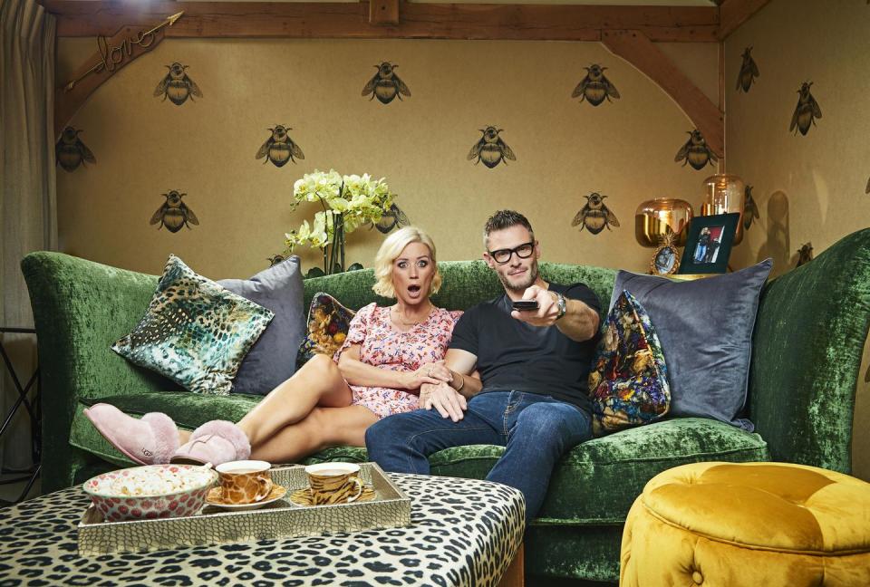 celebrity gogglebox, denise van outen and eddie boxshall