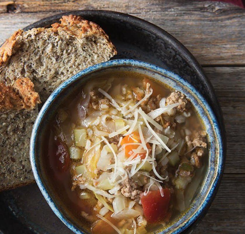 Minestrone Soup<p>Clare Barboza/Bonnie Matthews</p>