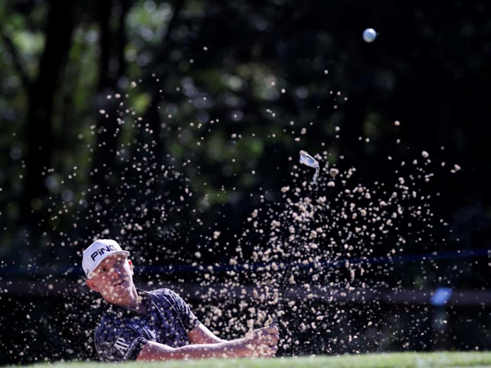Matt Wallace plays out of the bunker: Reuters
