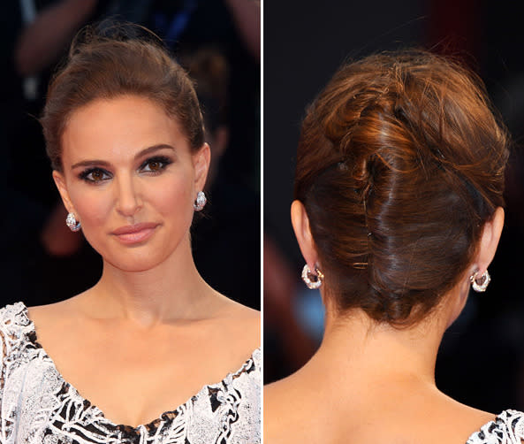 Le chignon banane de Natalie Portman