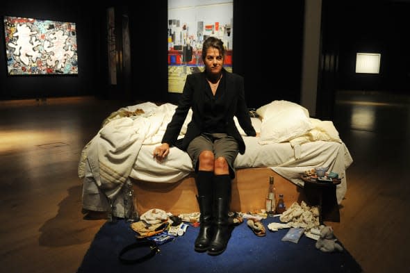 Tracey Emin's My Bed at Christie's - London