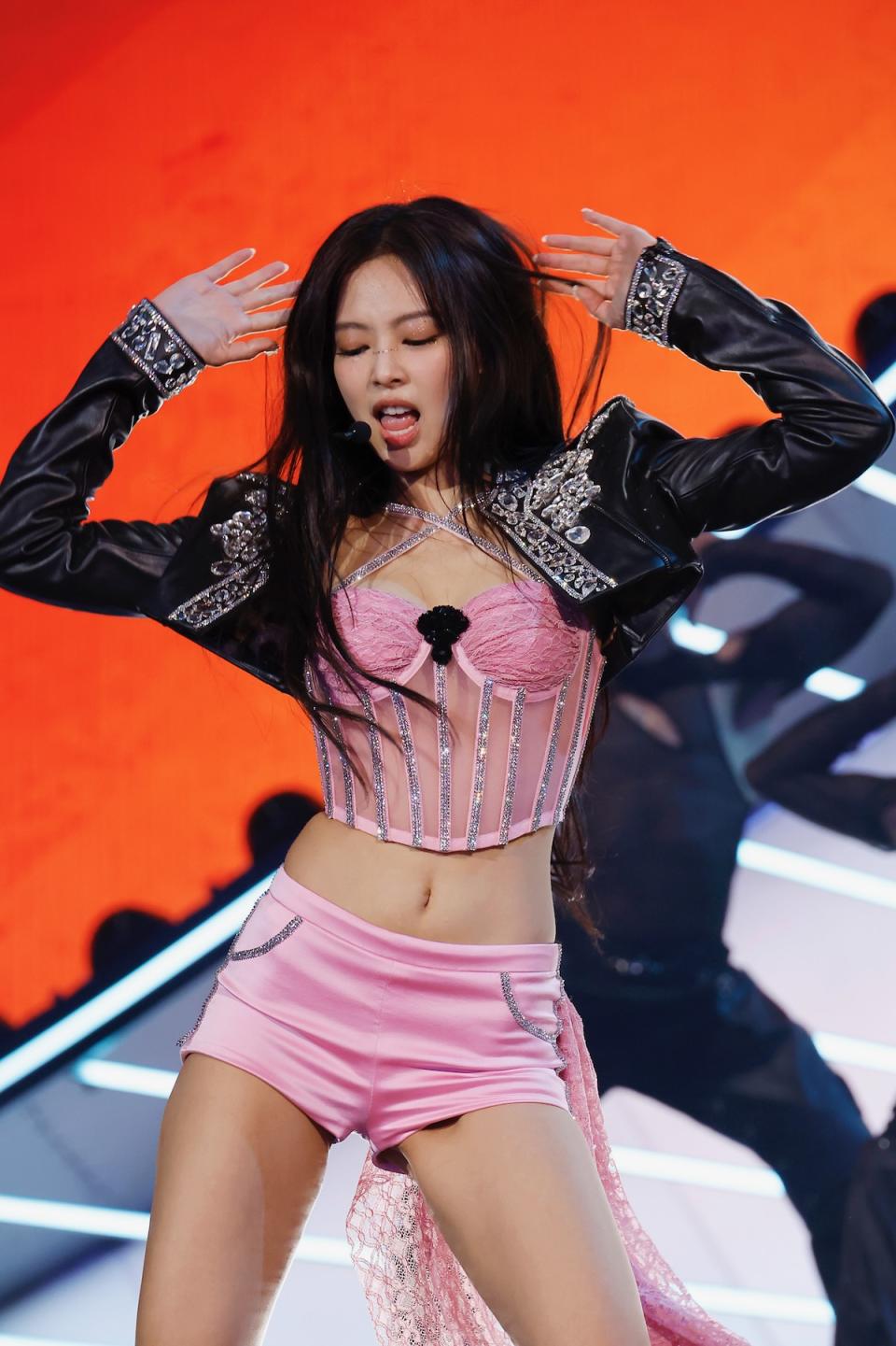 Jennie of BLACKPINK, photo by Frazer Harrison/Getty Images