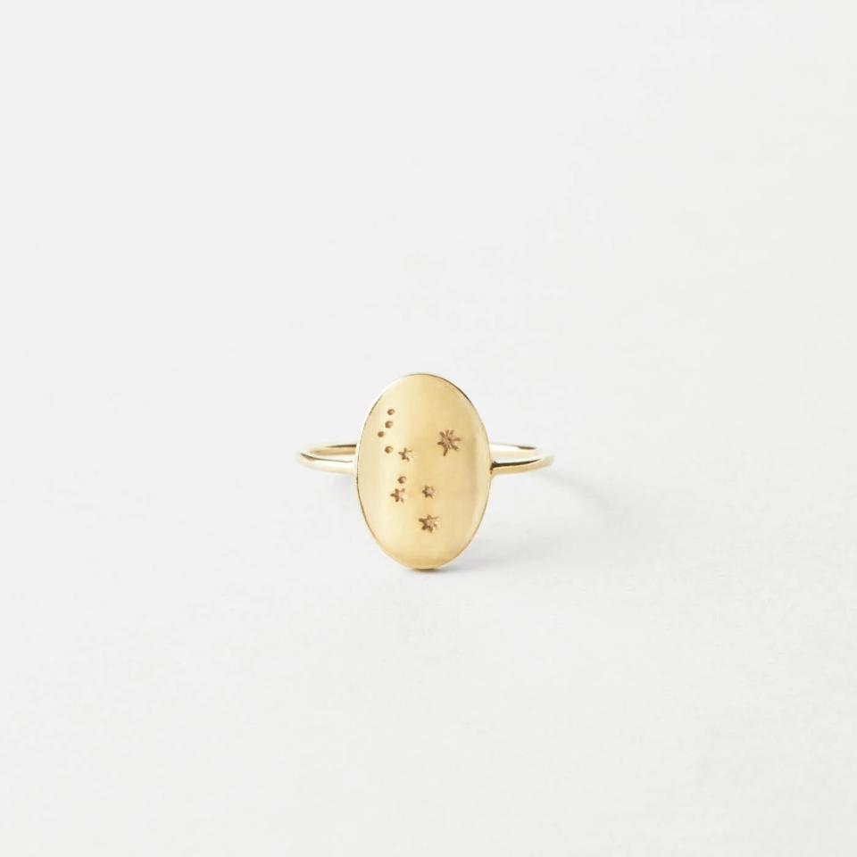 GLDN Aquarius Constellation Ring