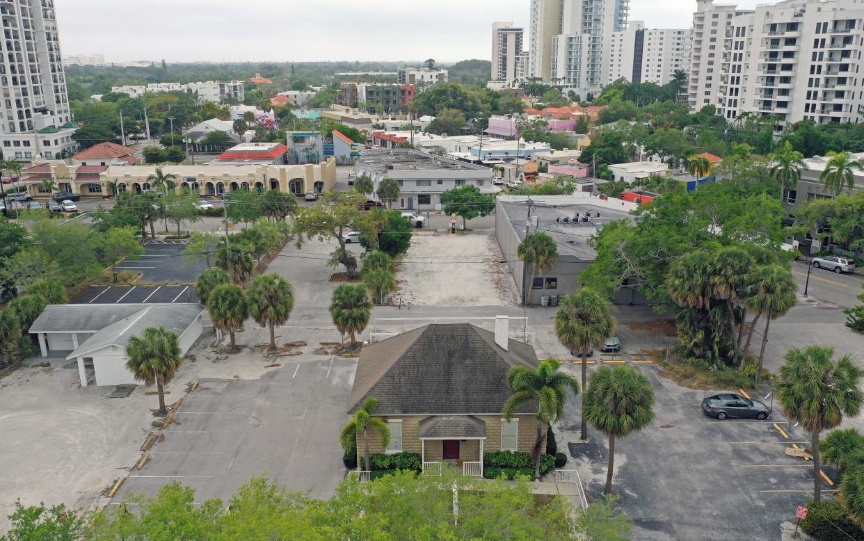 The historic McAlpin house/home is located at 1530 Cross St. in the heart of downtown Sarasota.