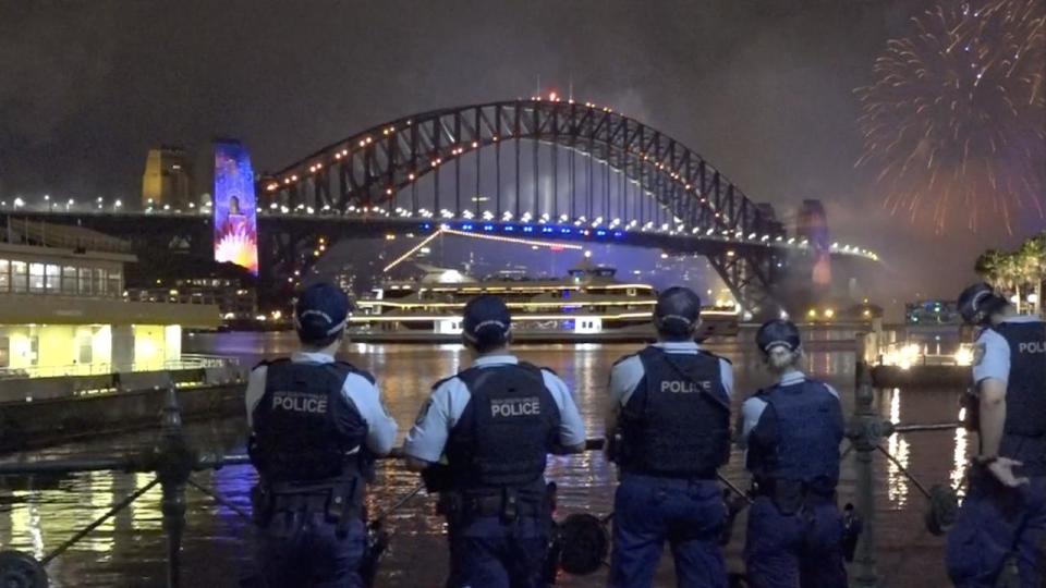 A large police presence is expected for the NYE celebrations. Picture: Supplied
