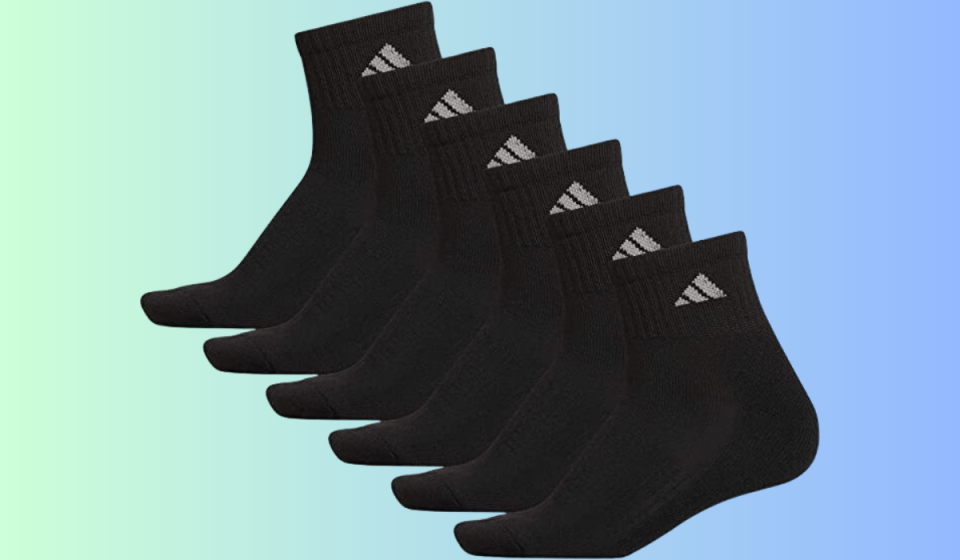 Adidas Cushioned Socks in black