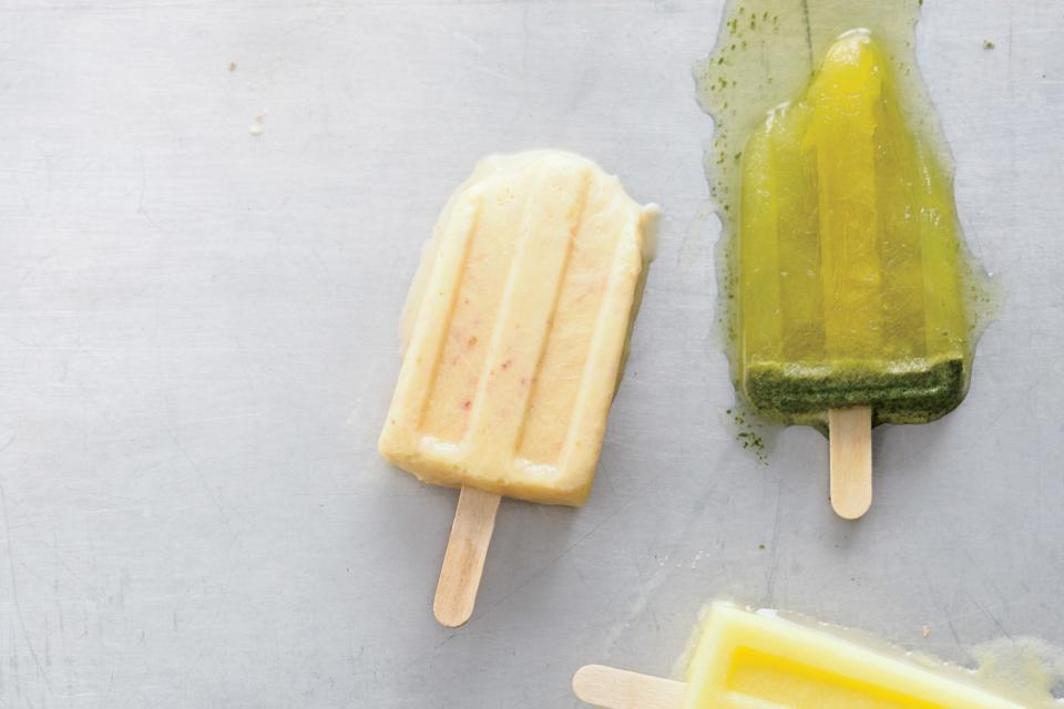 Mint Caipirinha Ice Pops