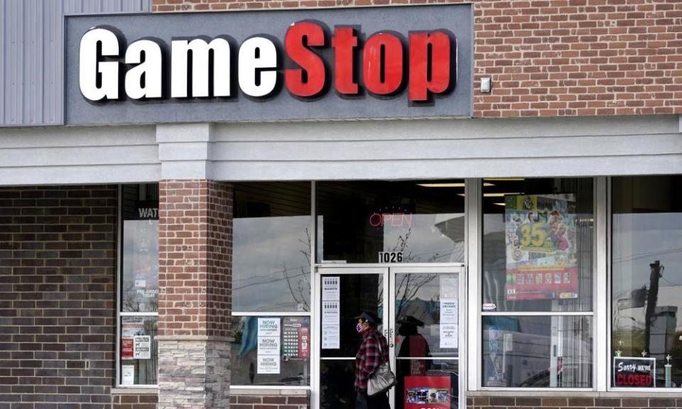 GameStop plans to close 450 stores this year.
