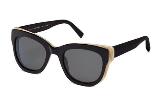 Designer collaborations are where it’s at this holiday season. These thick-framed sunglasses sure fit the bill.