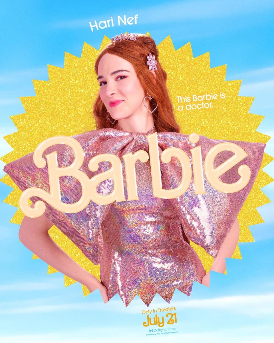 Barbie character posters