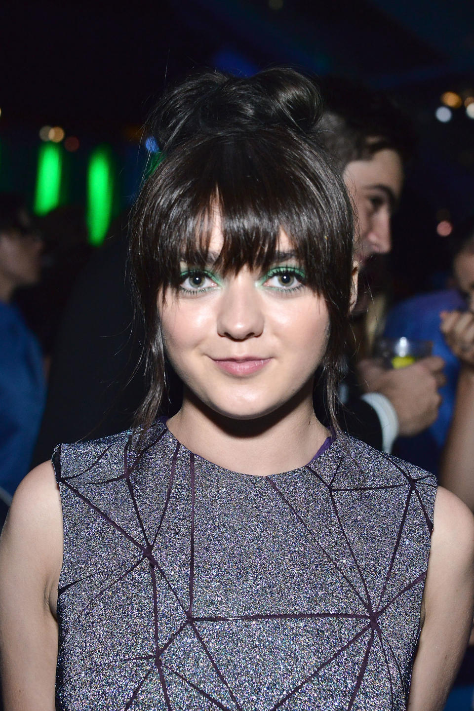 Maisie Williams&nbsp;inside&nbsp;HBO's Emmys after-party in West Hollywood on Sept. 18.&nbsp;
