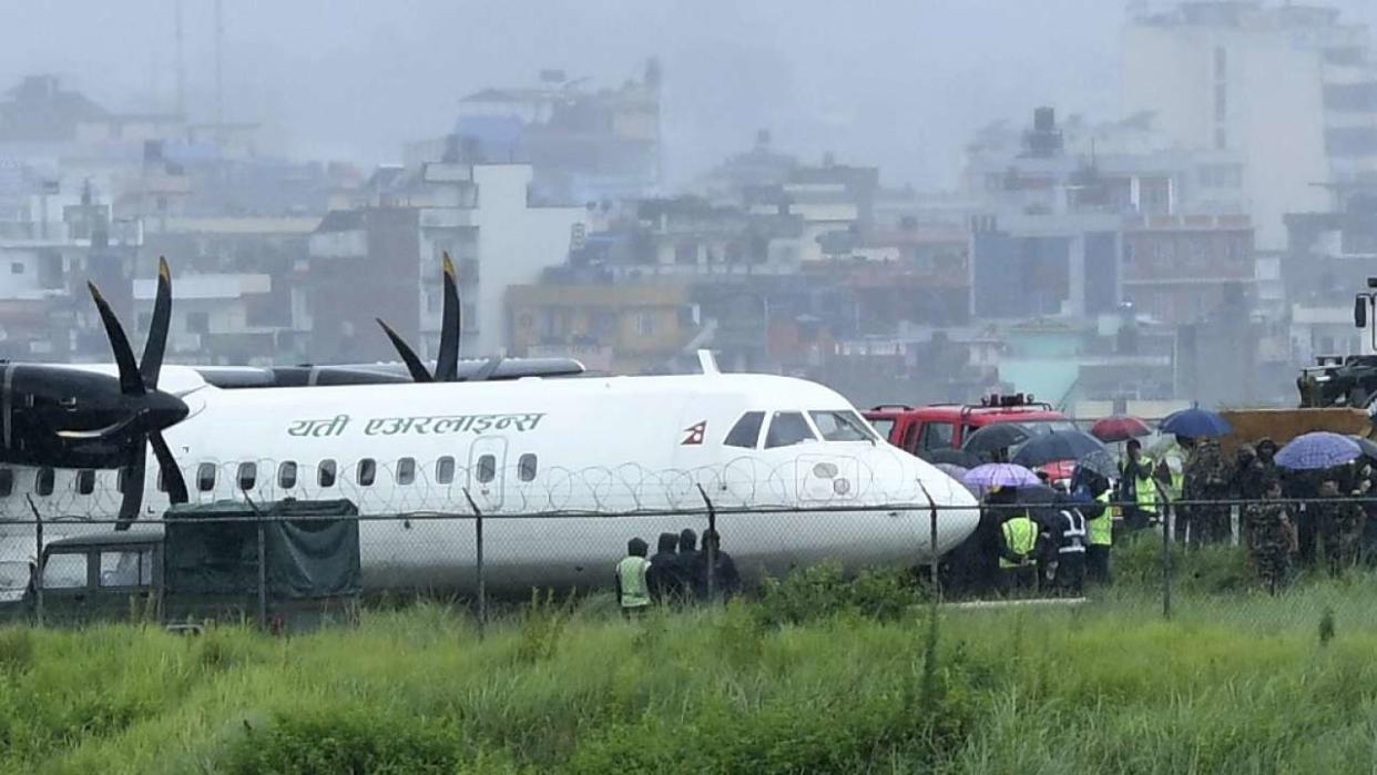 Un avion de la compagnie Yeti Airlines à Katmandou, au Népal, en juillet 2019. Photo d’illustration.