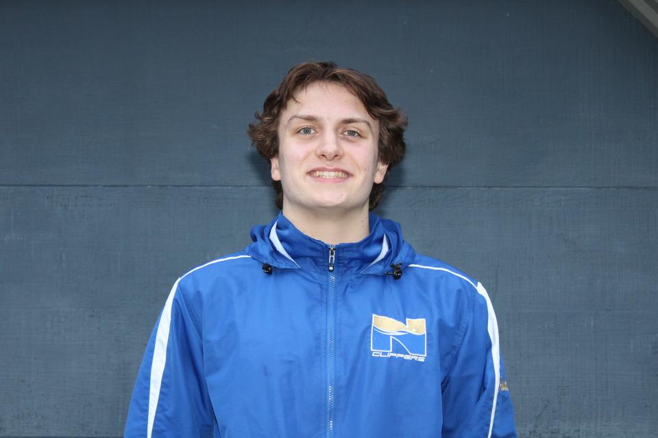Norwell High's Nick Austin was selected to The Patriot Ledger/Enterprise's swimming All-Scholastic team for the 2023-24 season.
