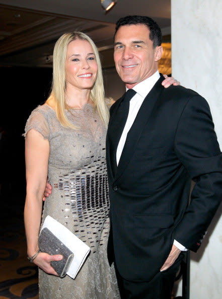Chelsea Handler and Andre Balazs <a href="http://www.huffingtonpost.com/2013/10/03/chelsea-handler-andre-balazs_n_4038767.html" target="_blank">broke up in October</a> ending a a two-year bicoastal relationship.