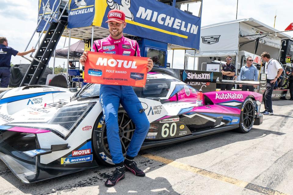 Tom Blomqvist will make his IndyCar debut this weekend with Meyer Shank Racing in the No. 60 Honda, standing in for Simon Pagenaud, who was again not cleared to race after his violent crash during a practice at Mid-Ohio.