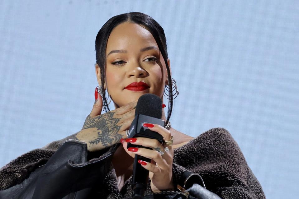 Rihanna is set to perform at the Super Bowl this weekend (Getty Images)