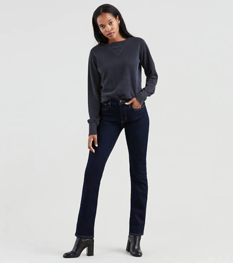 724 High Rise Straight Jeans