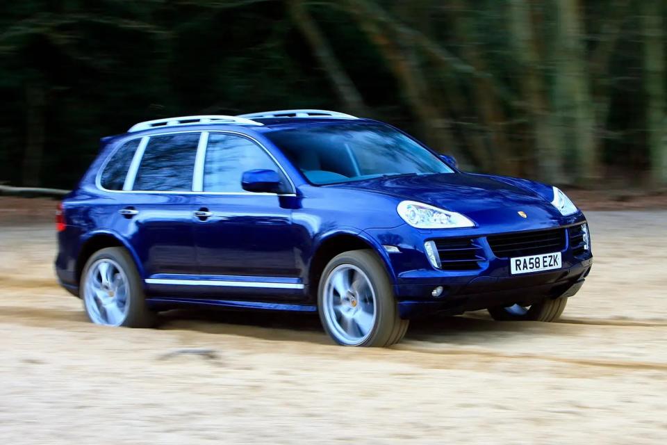 <p>When a firm that has always created sports cars decides to do something entirely different, you have to expect people to make a bit of a fuss. For this reason, the design of the first-generation Cayenne was always going to go down like a<strong> lead balloon</strong> no matter what this SUV ended up looking like. But, over 20 years after it first arrived, the MK1 Cayenne still looks relevant.</p><p>Its characteristically clean, muscular surfaces have aged well, and it looks understated in comparison to a lot of today’s <strong>behemoths</strong>. The rear has always had a solid presence, and the midlife facelift is a big improvement on the original front end.</p>