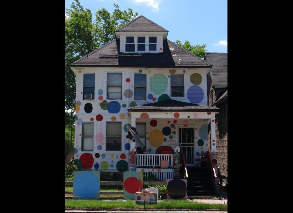 Dotty Wotty House' which has since been renamed 'The New White House;'  Photo: Michelle Figurski.