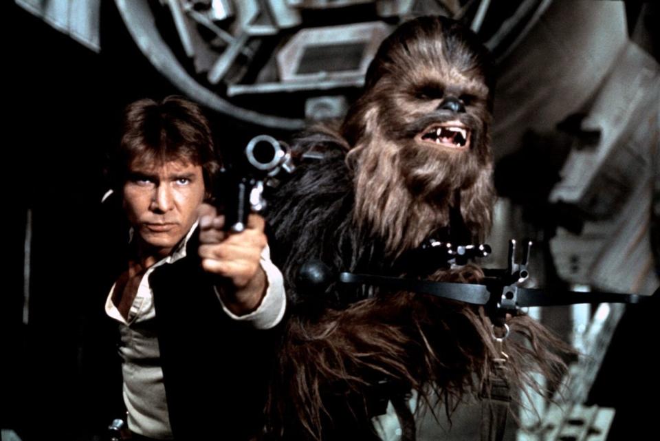 Han Solo und Chewbacca