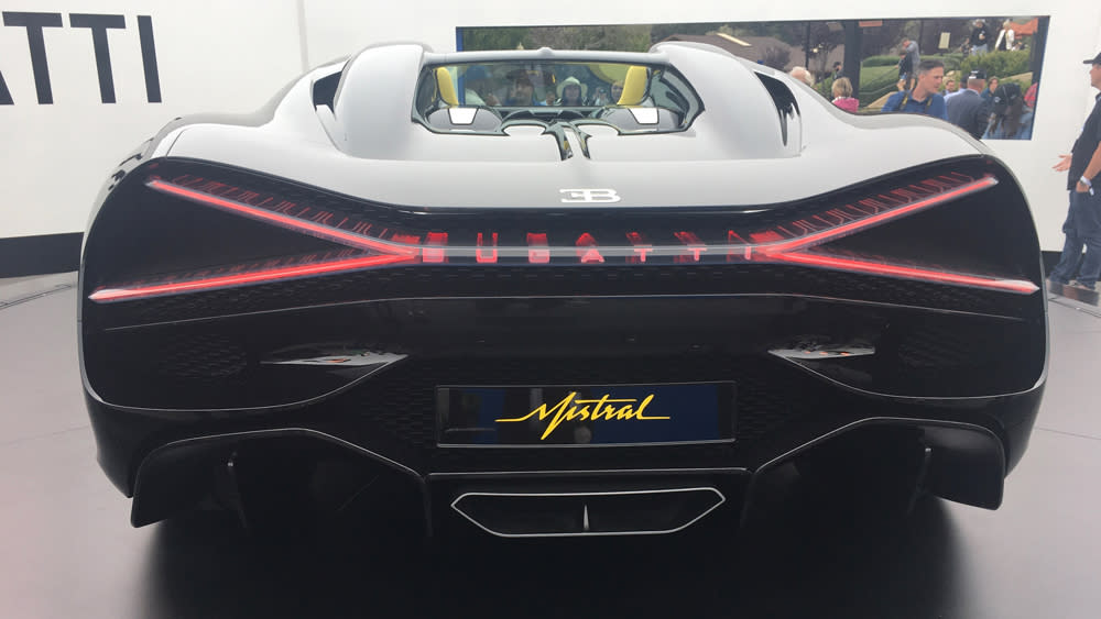 The 1,600 hp Bugatti W16 Mistral. - Credit: Viju Mathew