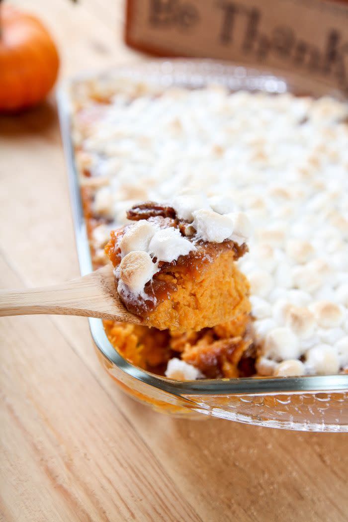 thanksgiving crock pot recipes sweet potato casserole