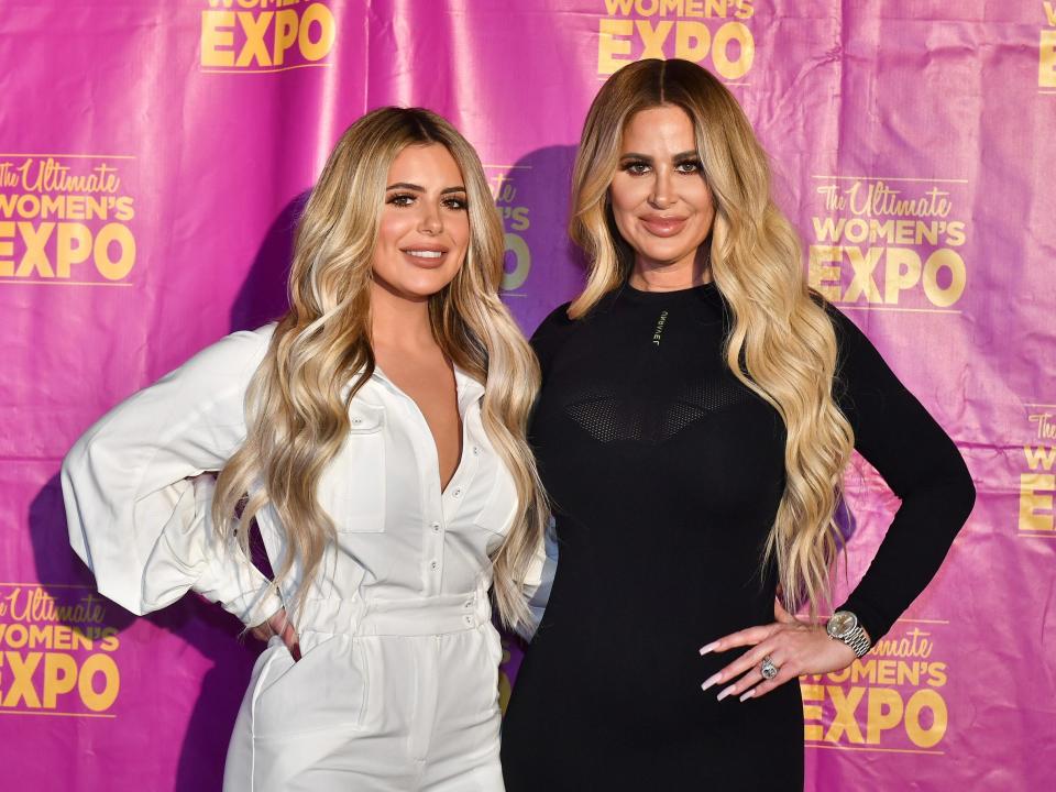 Brielle Biermann and Kim Zolciak-Biermann