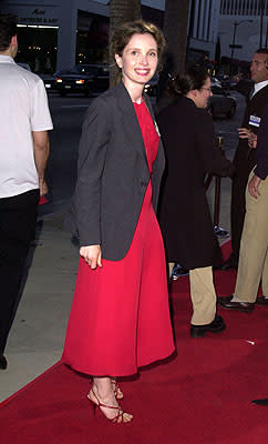 Julie Delpy at the Beverly Hills premiere of 20th Century Fox's Moulin Rouge