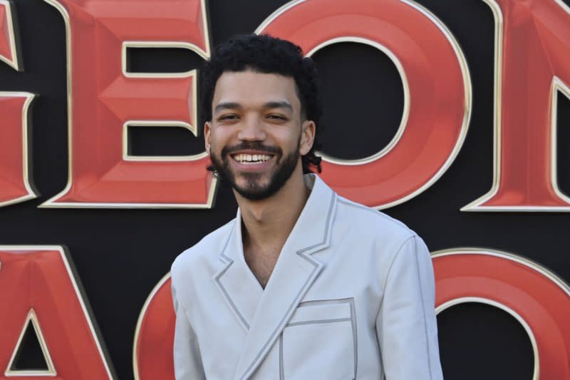 Justice Smith stars in "The American Society of Magical Negroes." File Photo by Jim Ruymen/UPI