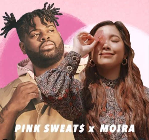 Moira dela Torre shared with her fans about her new collaboration with US singer-songwriter Pink Sweat$
