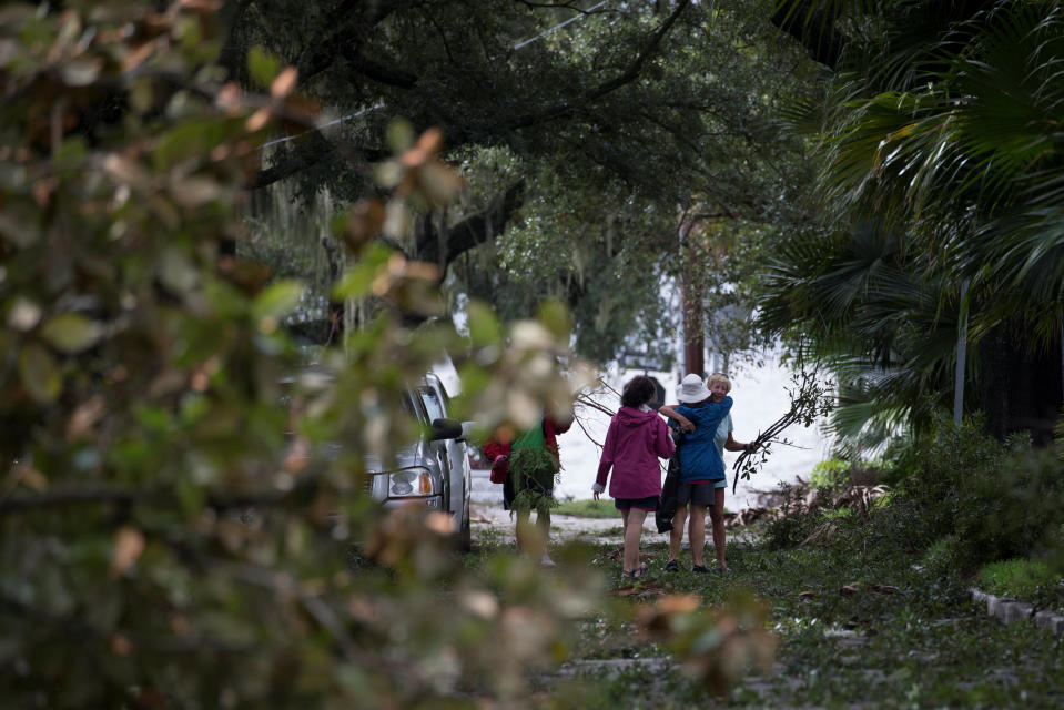 (FOTOS) El paso destructor de Irma por Florida, EEUU