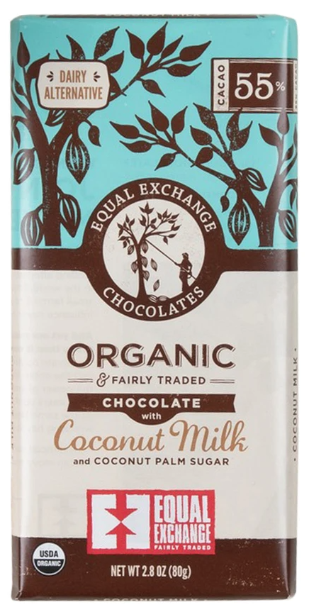 Organic Chocolate with Coconut Milk