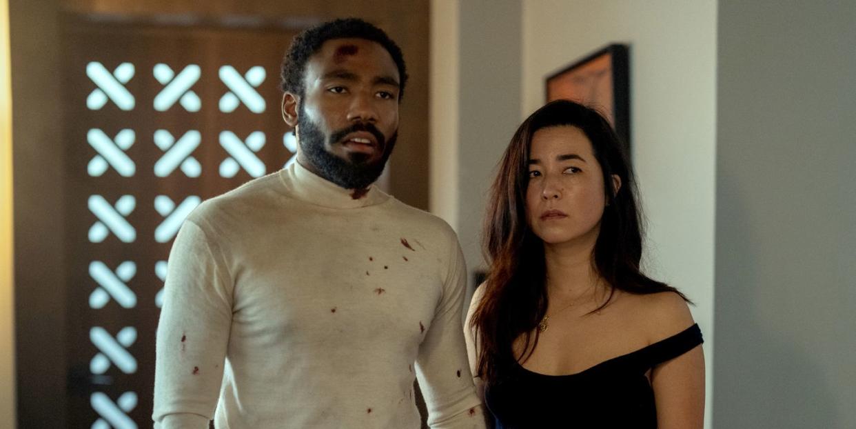 donald glover and maya erskine