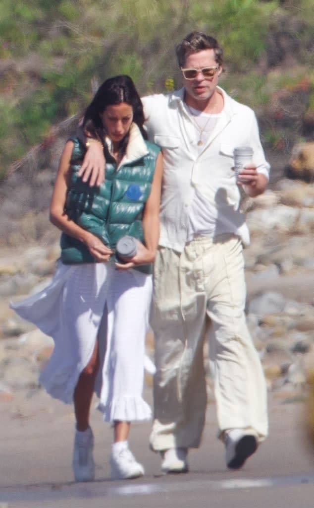 Brad Pitt, Ines De Ramon, Santa Barbara, PREMIUM EXCLUSIVE