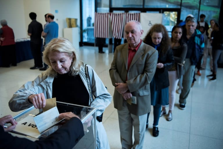 Around 1.3 million French people abroad are registered to vote -- representing around two percent of the total electorate