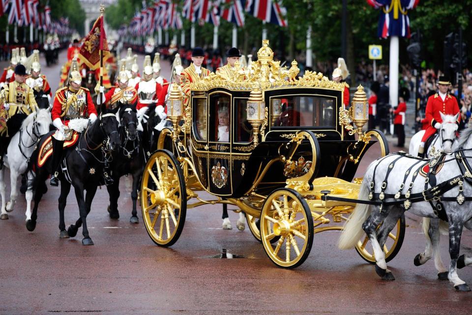 queen elizabeth ii attends the state opening of parliament