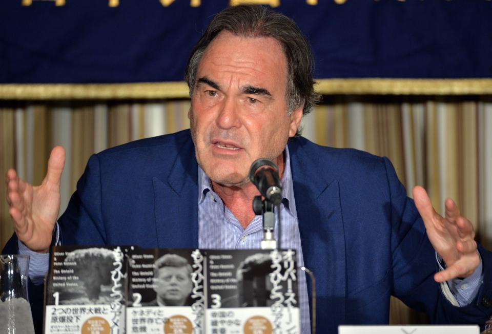<a href="http://www.rawstory.com/rs/2012/06/29/oliver-stone-marijuana-saved-me-from-becoming-a-beast-in-vietnam/" target="_blank">“I went to Vietnam, and I was there for a long time. [Using marijuana] made the difference between staying human or, as Michael Douglas said, becoming a beast.”</a>