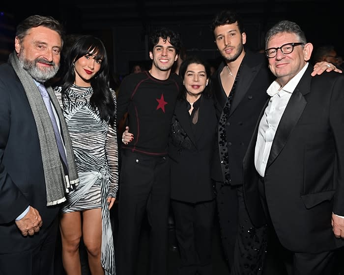 Aitana y Sebastián Yatra en la fiesta posterior de los Grammy