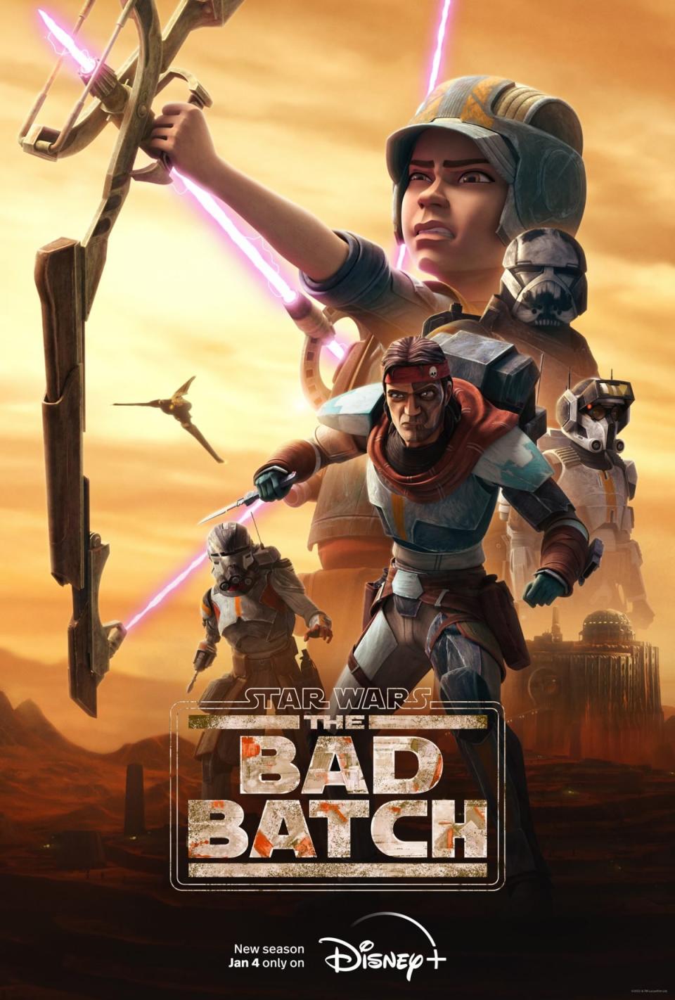 The Bad Batch Season two poster