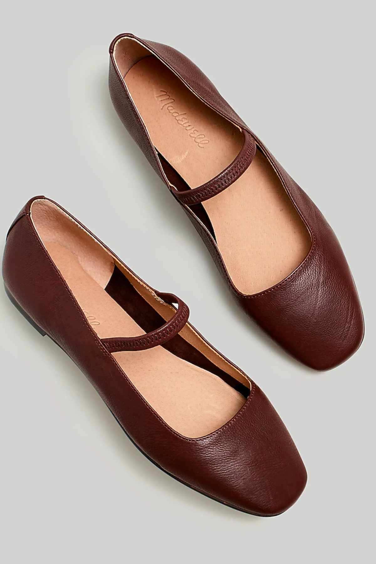  A pair of Madewell ballet flats 