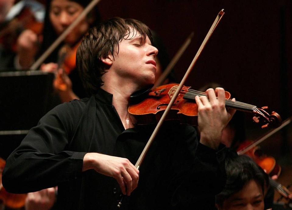 Grammy-winning violinist Joshua Bell and the Academy of St Martin in the Fields will perform two nights at the Arsht Center.