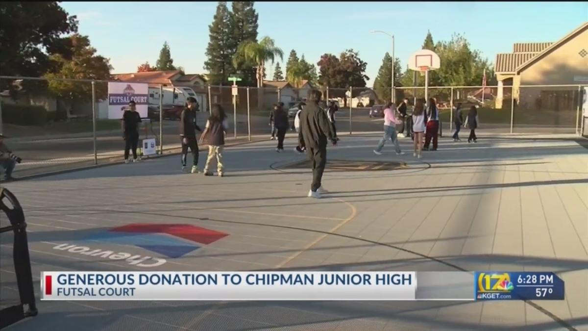 Futsal court comes to Chipman Junior High