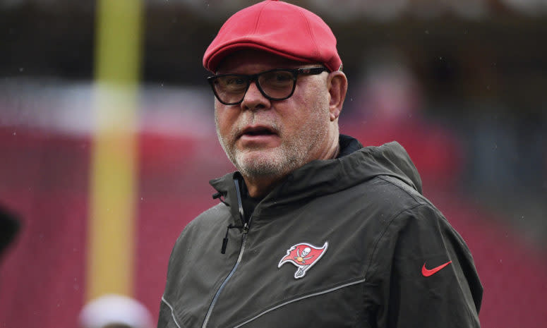 Tampa Bay Buccaneers head coach Bruce Arians before a game.