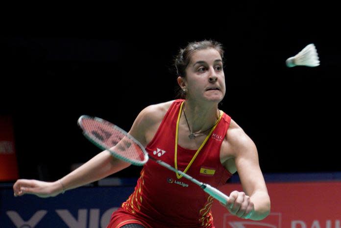 ▲里約奧運金牌西班牙名將馬琳(Carolina Marin)。（圖／美聯社／達志影像）