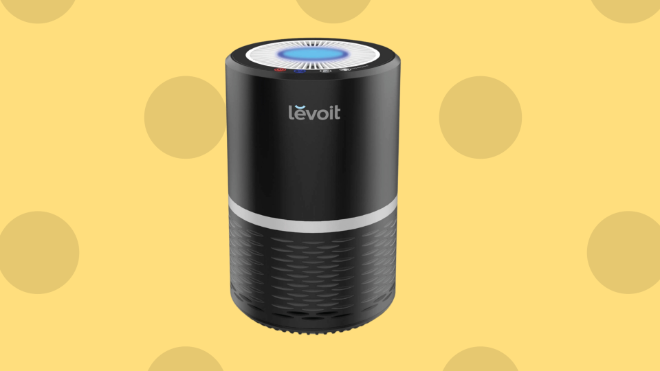 Small but mighty: Levoit's Air Purifier has a three-stage filtration system that handles pet dander, allergens, odor and more. (Photo: Levoit)