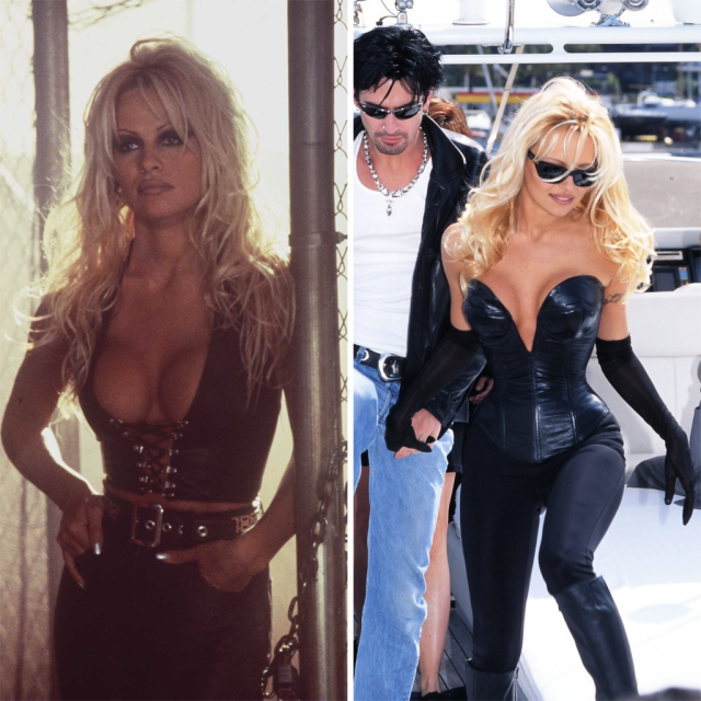 Pamela Anderson's Best '90s Fashion Moments – Footwear News