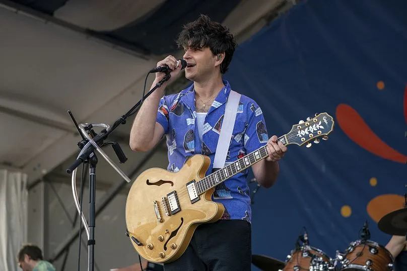 Ezra Koenig, de 'Vampire Weekend'.