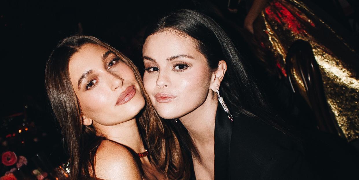 selena gomez and hailey bieber