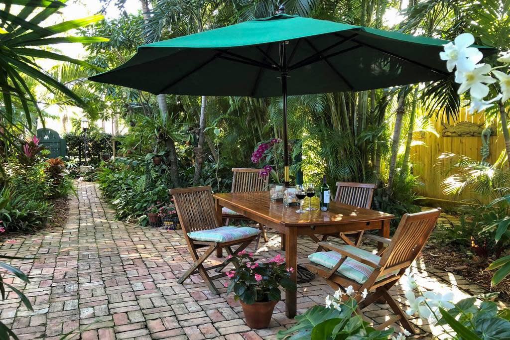 An Airbnb in the Flamingo Park neighborhood in West Palm Beach.