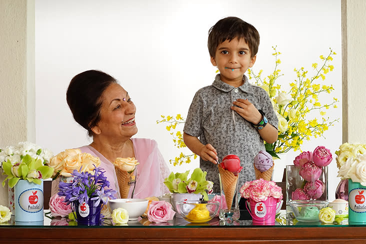 The youthful looking Mohana Gill with her grandson, Ari. – Pictures courtesy of Mohana Gill